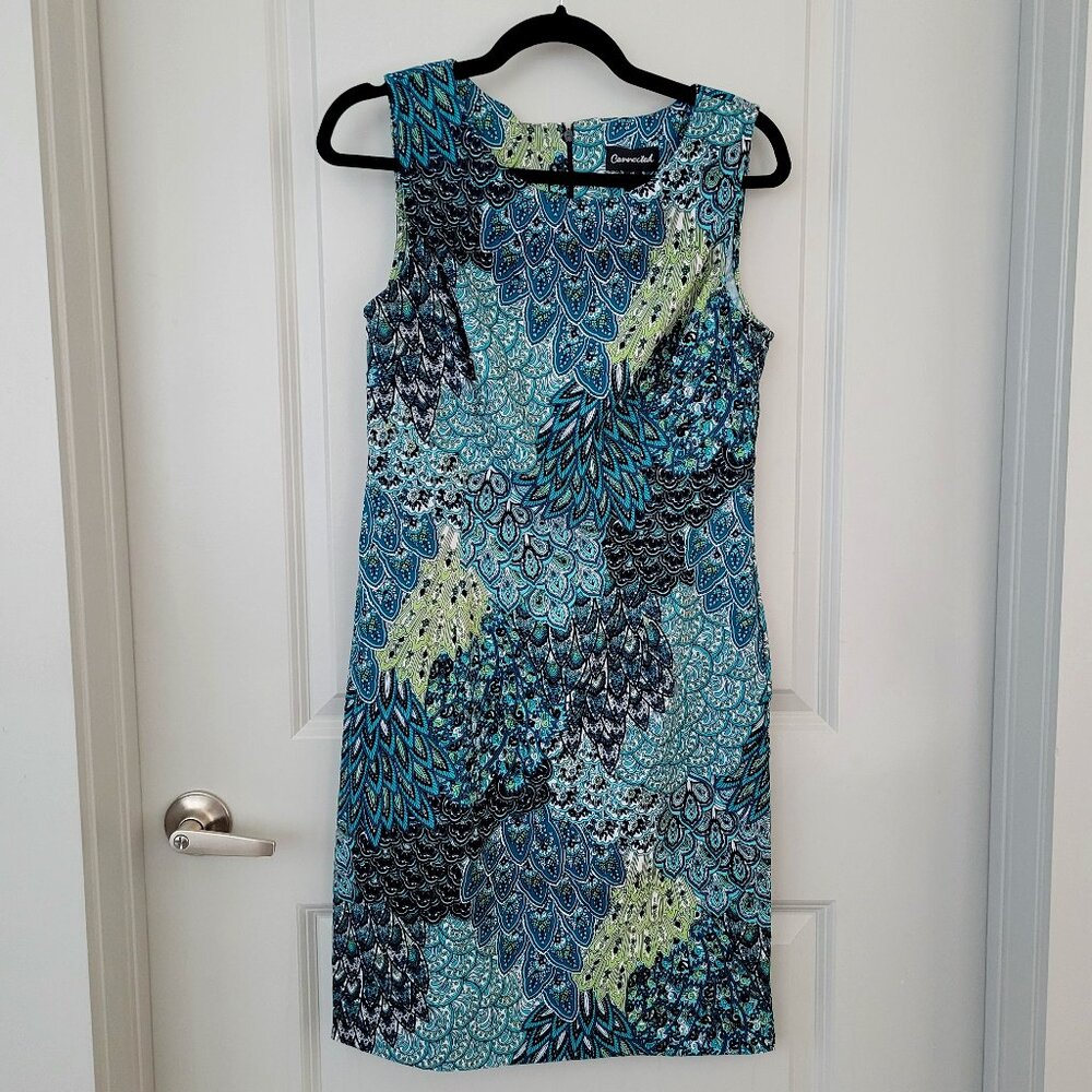 Connected Multicolor Fitted Dress